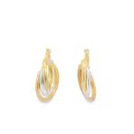 Cigold Taşsız Küpe 14 Ayar Altın 3.27 Gr Oa-K1tb01069326