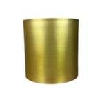 Cihan Çiçekçilik Gold Galvaniz Saksı 30X30 Paslanmaz