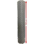 Cihan Çit Galvanizli Örgü Tel Bahçe Çiti - 2,00 mm Kalınlık 60X60 Göz Aralığı H:100 cm L:10 Metre - H:100CM