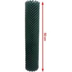 Cihan Çit Pvc Kaplı Örgü Tel Bahçe Çiti - 3,00 mm Kalınlık 35X35 Göz Aralığı H:50 cm L:10 Metre - H:50CM