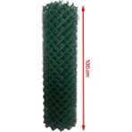 Cihan Çit Pvc Kaplı Örgü Tel Bahçe Çiti - 3,00 mm Kalınlık 85 x 85 Göz Aralığı L:10 Metre - H:100 CM