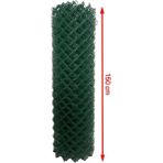 Cihan Çit Pvc Kaplı Örgü Tel Bahçe Çiti - 3,00 mm Kalınlık 85 x 85 Göz Aralığı L:10 Metre - H:150 CM