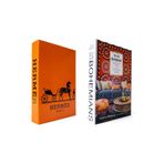 CİHAN EV DEKORASYON Hermes & Bohemians Dekoratif Kitap Kutusu Set