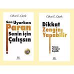 Cihat E. Çiçek Dikkat Zengin Yapabilir + Sen Uyurken Paran Senin İçin Çalışsın (2 Kitap)