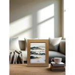 Ciho 15 20 Cm Camlı Ahşap Dekoratif Kontrast Fotoğraf / Anı Çerçevesi