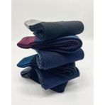 Ciho Socks 6 Çift Pamuklu Erkek Klasik Günlük Casual Soket Çorap - Siyah - Lacivert - 40 - 44
