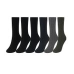 CİHO SOCKS 6 Çift Yünlü Erkek Norveç Doğal Yumuşak Kalın Termal Kışlık Fitilli Derbi Soket Çorap