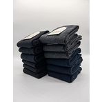 CİHO SOCKS Basic 12 Çift Kadın Pamuklu Düz Renkler Soket Çorap SİYAH FÜME LACİVERT 36-40