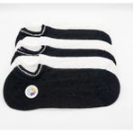 Ciho Socks Kadın Pamuklu 6 Çift Pirinç Örgü Renkli Görünmez Sneaker Çorap - 36 - 40 - Beyaz - Siyah