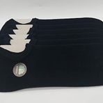 CİHO SOCKS Premium Bambu 6 Çift Lacivert Unisex Dikişsiz Görünmez Sneaker Çorap LACİVERT 36-40