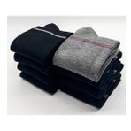 CİHO SOCKS Trendy 8 Çift Bambu Çizgi Detaylı Erkek Soket Çorap