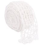 Ciieeo 1 Rulo Sosluk Dirseklik Takımı Sığır Ağı Rulosu Sosisli Sosis Makinesi Ağı Elastik Füme Et Ağı Jambonlu Çorap Kanatlı Jambon Ağı Rulosu Polyester Beyaz Kemiksiz Fırın Tepsisi