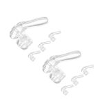 Ciieeo 2 Takım Çocuk Kupası Sippy Cup Aksesuarı Taşınabilir Su Şişesi Çocuk Su Şişesi Outdoor Su Şişesi Emzikli Su Şişesi Şişe Musluğu Saman Aksesuarı Silika Jeli Transparent 4 Adet * 2