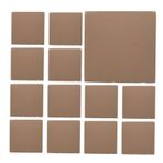 Ciieeo 50pcs Brown Box Cardboard Böcek Karton Ve Kağıt Paketleme Malzemelerinin Paketleme İçin Kamartma Malzemesi Kutu Bölücü Ekler Için Oluklu Karton Çarşafları