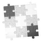 Ciieeo 9 Parçalı Puzzle Fotoğraf Panosu: Kendinden Yapışkanlı Arkalıklı Polyester Birbirine Geçmeli Kendin Yap Sergileme Fayansları - Oyun Odaları Ofisler Galeri Duvarları Için Yaratıcı
