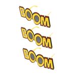 Ciieeo Komik Gözlük Seti - 3'lü Parti - Tembel Ve Çılgın Tasarımlı Doğum Günü Güneş Karnaval Tema Partileri Ve Cadılar Bayramı Için Mükemmel