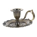 Ciieeo Retro Plakası Eski Standı Bakır Tepsi Yemek Masası Mum Tepsileri Mutfak Masası Merkezinde Yemek Masası Merkezinde Avrupa Tarzı Demir Çinko Alaşım
