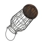 Ciieeo Retro şamdan süs eşyaları Düğün Antik renkli buzlu parti mum tabanı tealight mumlar için mumluklar ev mumluk avrupa tarzı şamdan metal konik mumluk Odun Black