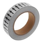 Ciieeo Yönlü Ok Çıkartmaları İşaret Bant Etiketi Sınıf Duyusal Yollar Çıkarılabilir Yapışkan Zemin Duvar Çıkarma Talimatları Çıkartma