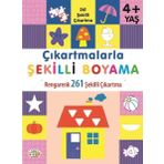 Çıkartmalarla Şekilli Boyama - Rengarenk 261 Şekilli Çıkartma - 0-6 Yaş Yayınları