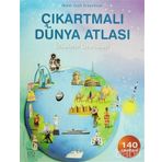 Çıkartmalı Dünya Atlası 140 Çıkartma - Alice Pearcey - Fiona Patchett