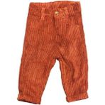 Çikoby Erkek Bebek Fitilli Kadife Pantolon - 6 - 9 Ay - Tarçın