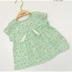 Çikoby Yeşil Çiçekli Kız Bebek Elbise Yeşil 24-36 Ay CK15542-YEŞIL-24-36 Ay - 24 - 30 Ay