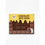 Çikolata Kokulu Isırılmış Tasarım Not Defteri - "Not Chocolate" Yazılı Yaratıcı Ajanda, Komik ve İlginç Hediyelik Kırtasiye Ürünü