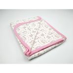 Çil Özlem Bebe Bebek Tek Kat Kapitone Battaniye Kundak 80X90 cm - 0 - 3 Yaş
