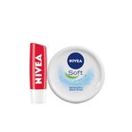 Çilek Dudak Bakım Kremi 4,8gr + Soft Krem 300ml