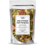 Çilek ve Portakallı Zeytin Yaprağı Çayı 100 gr (1. Kalite) Strawberry and Orange Olive Leaf Tea
