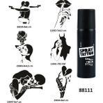 Çılgın Aşklar Spray Tattoo Geçici Dövme Yapma Seti Sprey Dövme Kiti