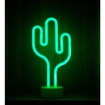 Çılgın Trend Kaktüs Tasarımlı Neon Lamba