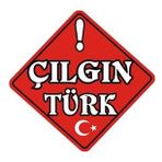 Çılgın Türk Sticker yapıştırma 14 Cm 2 adet