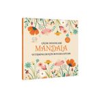 Çılgın Zeka Çiçek Desenleri Yetişkinler İçin Mandala Boyama Kitabı