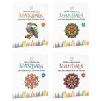 Çılgın Zeka Mandala Boyama Kitabı Seti Çocuklar İçin Eğlenceli Okul Öncesi Etkinlikler