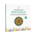 Çılgın Zeka Renklerin Dansı Mandala Çocuklar İçin Boyama Kitabı - Eğitici ve Eğlenceli 30 Sayfa