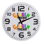 Çılgıntrend 20 x 20 cm Firmaya Özel Logolu Cam Duvar Saati