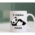 Çılgıntrend 5 Dakika Daha Tasarımlı Kupa Bardak