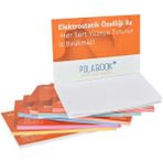 Çılgıntrend Elektrostatik Yapışkanlı Akıllı Not Kağıdı 7X10 cm – 50 Sayfa Pratik Ofis Not Defteri - Beyaz - standart