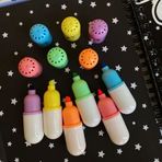 Çılgıntrend Kapsül Pastel Renkler İşaretleme Kalemi 6'lı Set