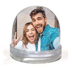 çılgıntrend Kişiye Özel Çift Taraflı Fotoğraflı Kar Küresi