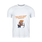 Çılgıntrend Maden İşçisi Karikatür Tişört - "Sana Kazma Alacam Çukuru Çok Güzel Görünüyon" Komik Beyaz Tişört