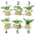 çılgıntrend Star Wars 3D Baby Yoda Mini Figür Oyuncak 6cm 1 adet