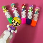 çılgıntrend Süper Mario Karakter 6lı Fosforlu Kalem Seti