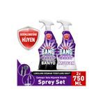 Cillit Bang Dezenfektan Mutfak & Banyo Yağ Ve Kireç Çözücü Sprey Seti 750 Ml x2