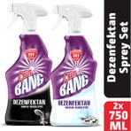 Cillit Bang Dezenfektan Sprey Set Banyo ve Mutfak Temizleyici 2 x 750 ml