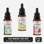 Cilt Bakım Yağ Seti Çay Ağacı-Sarı Kantaron-Hint Yağı 3X20 ml - 1