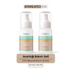 Cilt Beyazlatıcı Krem – Alpha Arbutin İhtivalı Ton Eşitleyici Krem 2'li SET - Bialife