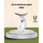 Cilt Yenileyici Şarjlı Güzellik Aleti – Pozitif/Negatif İyon, Titreşimli Masaj Ve Kırmızı-M.i-Yeşil Işıkla